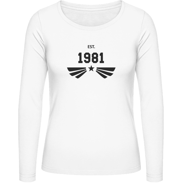 Est. 1981 Star Frauen Langarmshirt 0 image