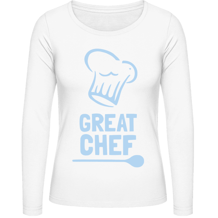Great Chef Langermet skjorte for kvinner contain pic