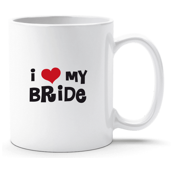 I Love My Bride Beker contain pic
