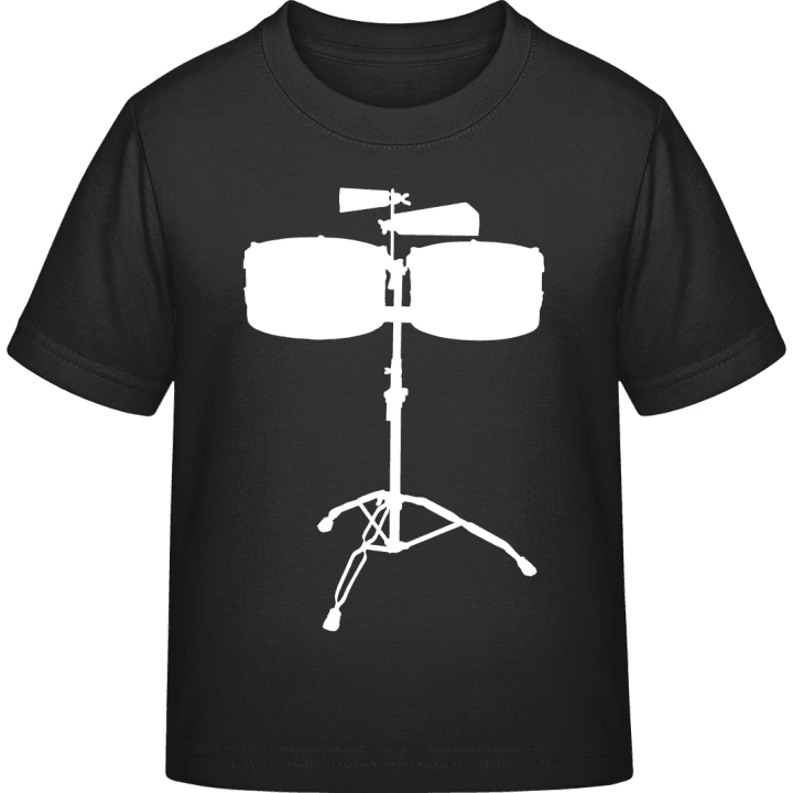 Drums T-shirt för barn contain pic