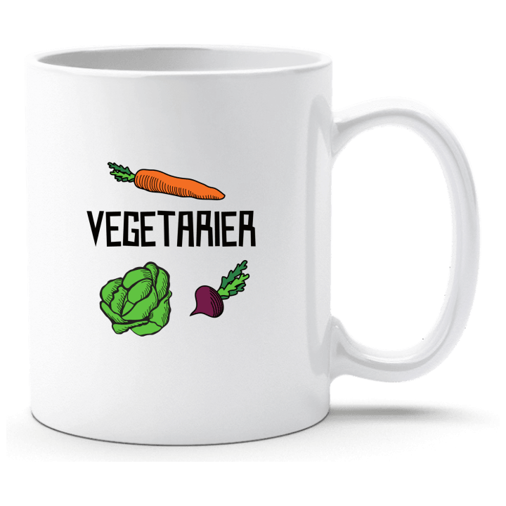 Vegetarier Illustration Beker contain pic