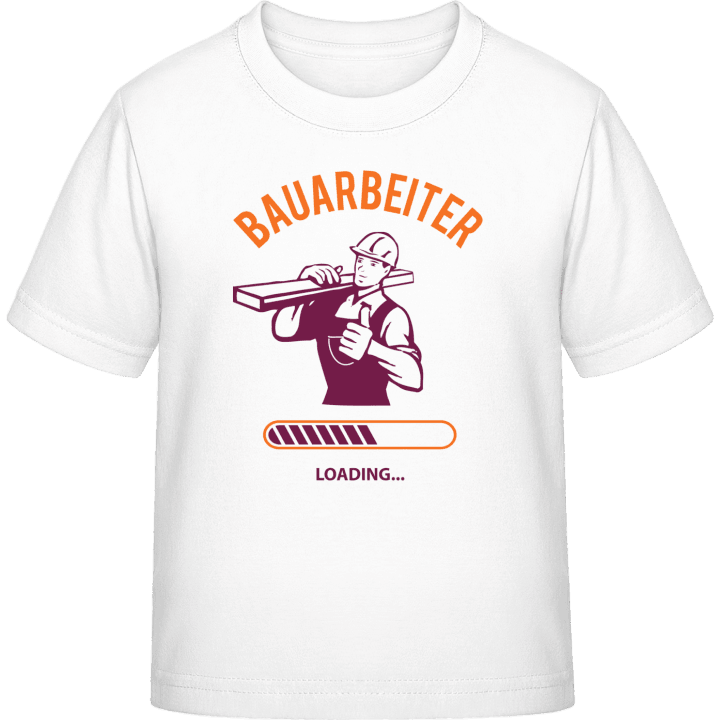 Bauarbeiter loading Kinder T-Shirt contain pic