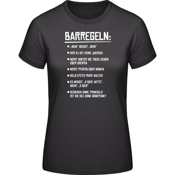 Barregeln Frauen T-Shirt contain pic