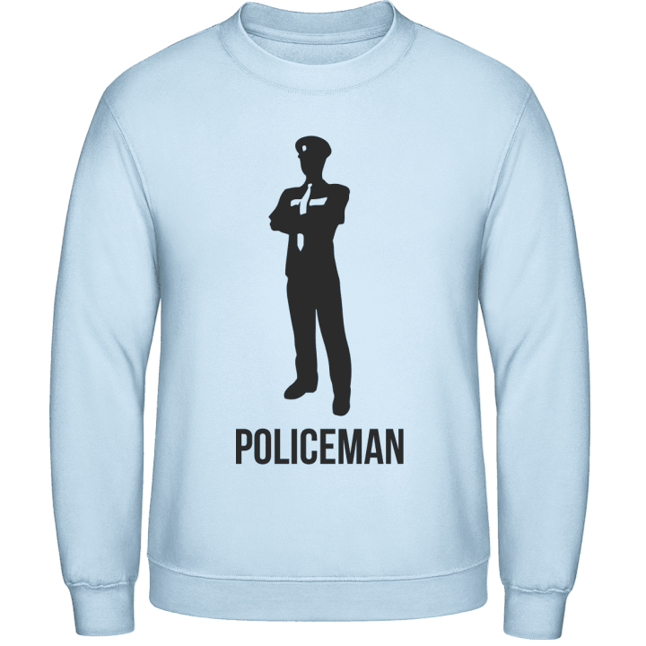 Policeman Sweatshirt contain pic