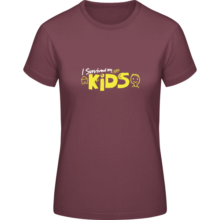 I Survived My Kids T-skjorte for kvinner 0 image
