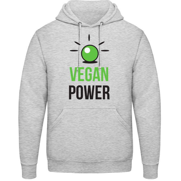 Vegan Power Felpa con cappuccio contain pic