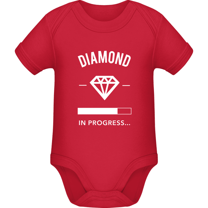 Diamond in Progress Baby romperdress contain pic