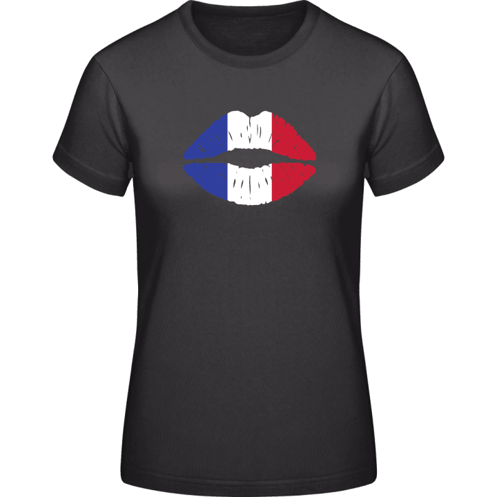 French Kiss Flag T-shirt för kvinnor 0 image