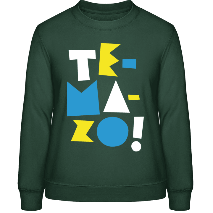 Temazo Sweat-shirt pour femme contain pic