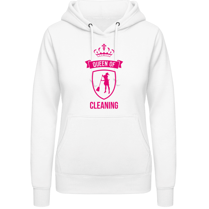 Queen Of Cleaning Sudadera con capucha para mujer contain pic