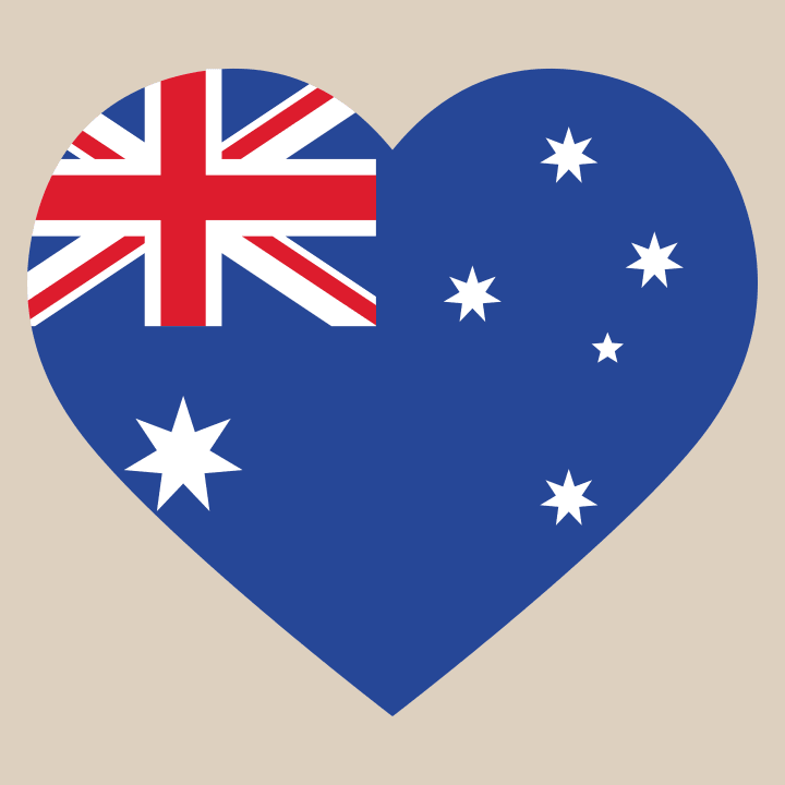 Australia Heart Flag Frauen Langarmshirt 0 image