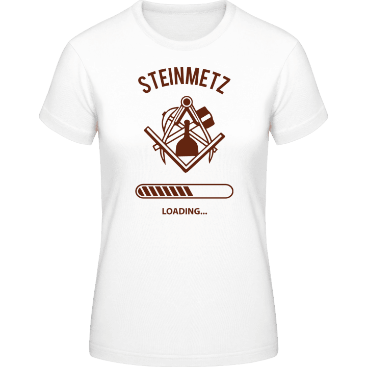 Steinmetz Loading Frauen T-Shirt contain pic
