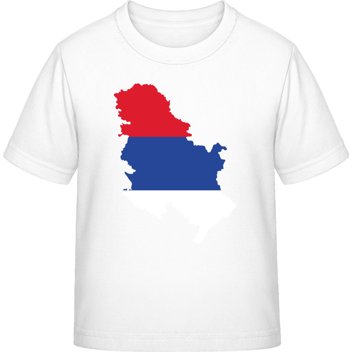 Serbien Karte Kinder T-Shirt contain pic