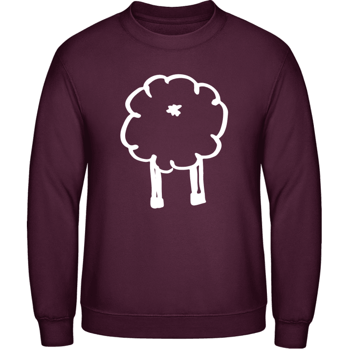 Sheep From Behind Sweatshirt contain pic