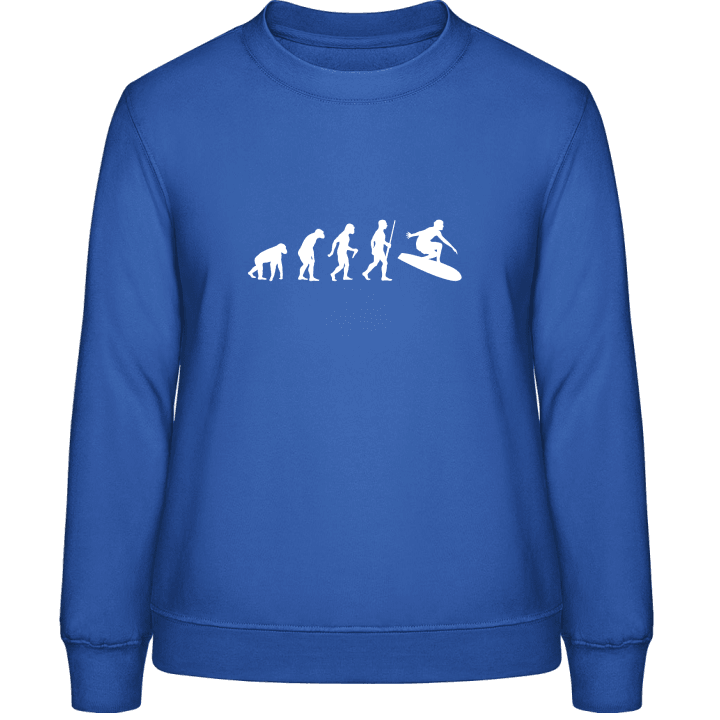 Surfing Surfer Evolution Sweatshirt för kvinnor contain pic
