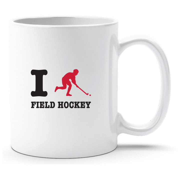 I Love Field Hockey Cup contain pic