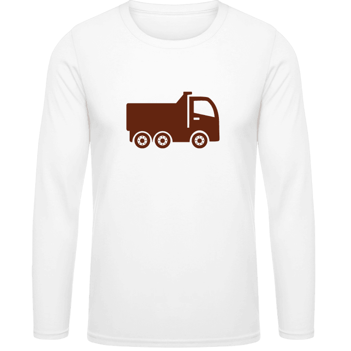 camion à benne basculant T-shirt à manches longues contain pic
