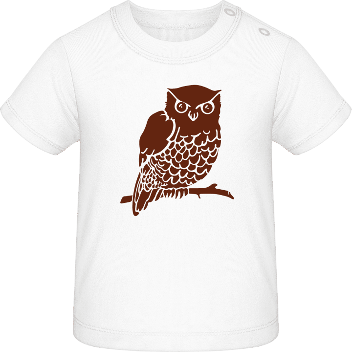 Owl Illustration Baby T-skjorte 0 image