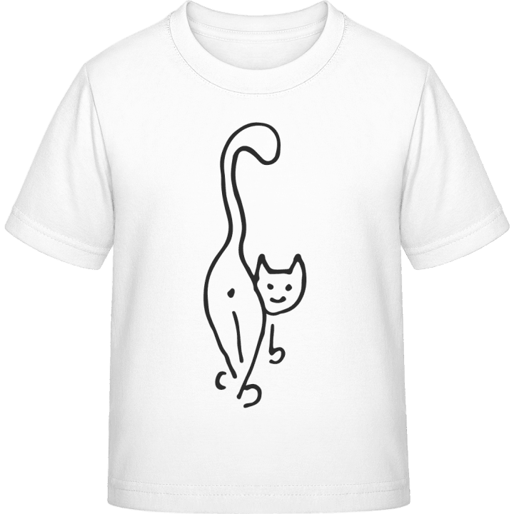 Funny Cat Comic T-shirt för barn 0 image