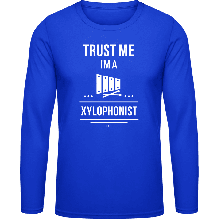 Trust Me I´m A Xylophonist Camicia a maniche lunghe contain pic