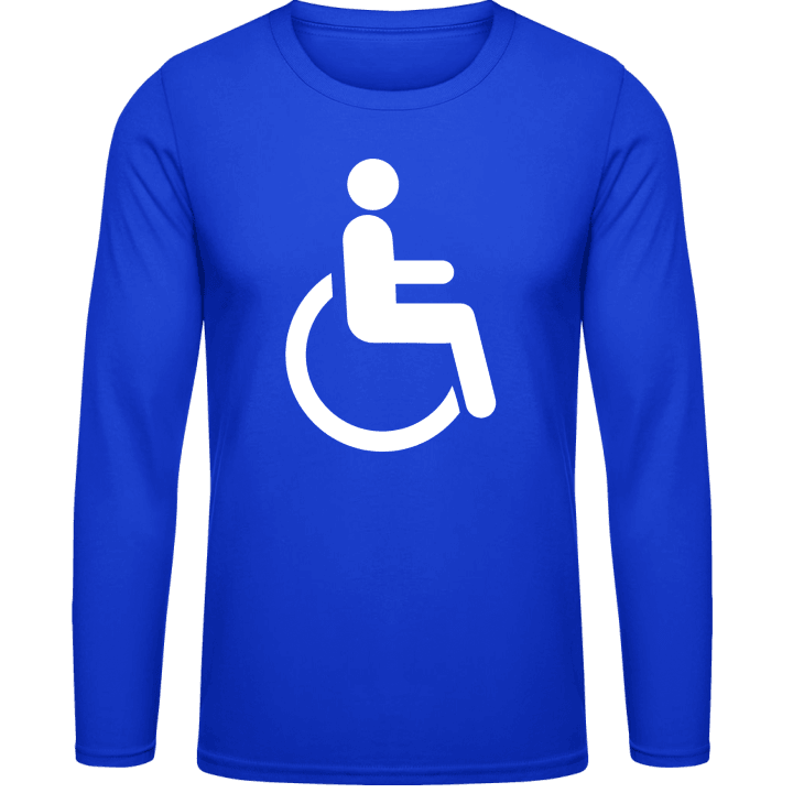 rolstoel Shirt met lange mouwen contain pic
