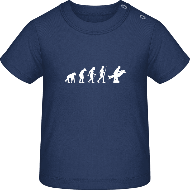 Dentist Evolution Baby T-skjorte contain pic