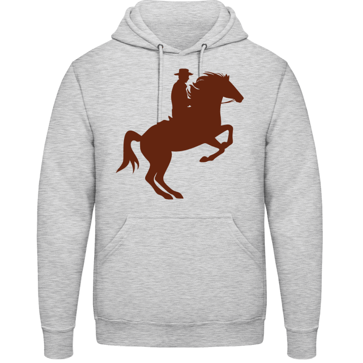 Cowboy Riding Wild Horse Hoodie contain pic