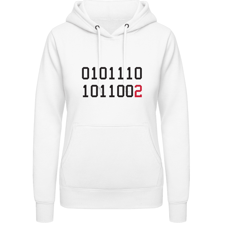 Binary Code Think Different Hoodie för kvinnor contain pic