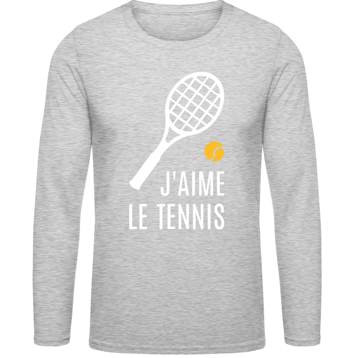 J'aime le tennis Langermet skjorte contain pic