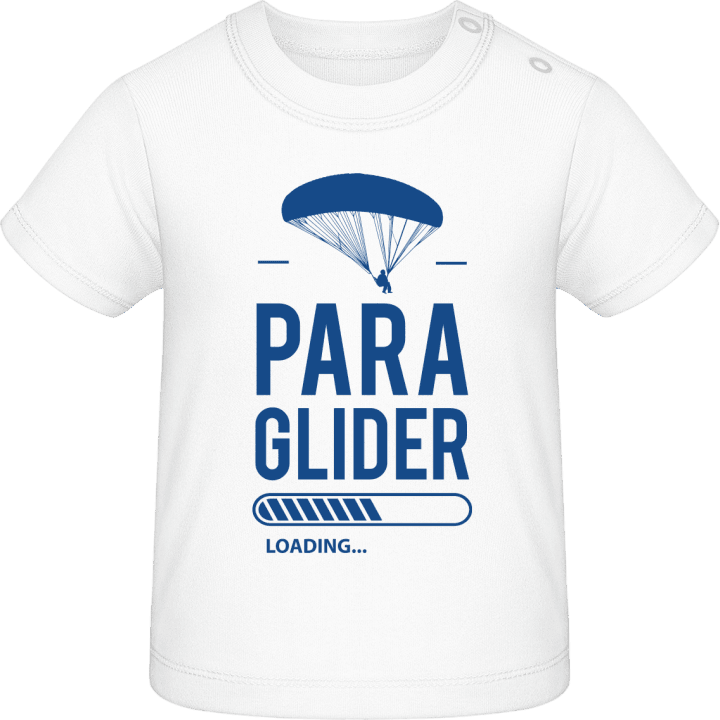 Paraglider Loading T-shirt för bebisar contain pic