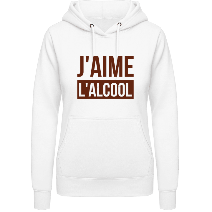 J'aime L'alcool Vrouwen Hoodie contain pic