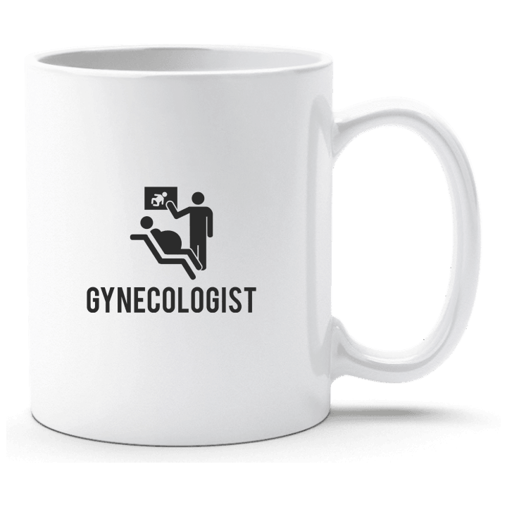 Gynecologist Pictogram Cup contain pic
