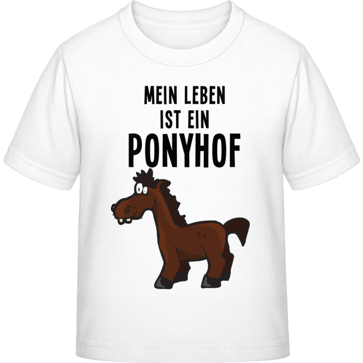 Mein Leben ist ein Ponyhof T-shirt för barn 0 image