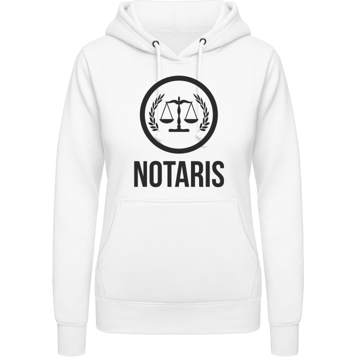Notaris icoon Sudadera con capucha para mujer 0 image