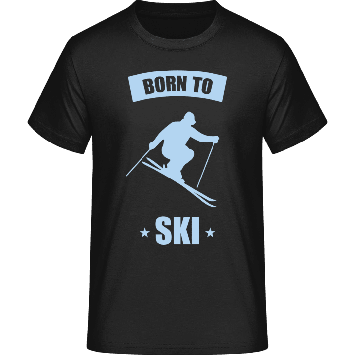 Born To Ski T-skjorte 0 image