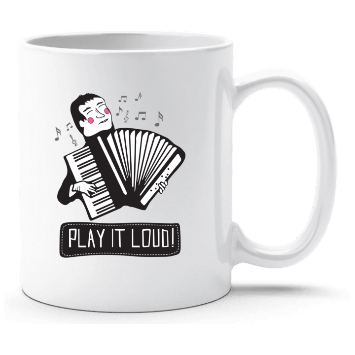 Accordionist Play It Loud Tasse contain pic