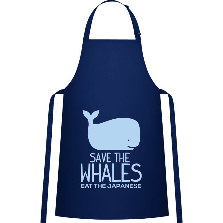 Save The Whales Eat The Japanese Forklæde til madlavning 0 image