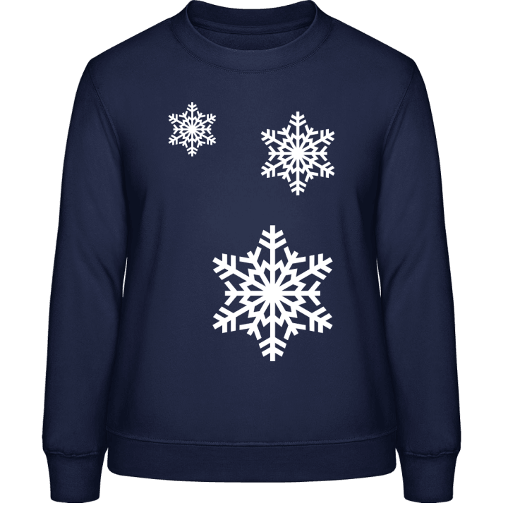 Snowflakes Snow Sweatshirt til kvinder 0 image