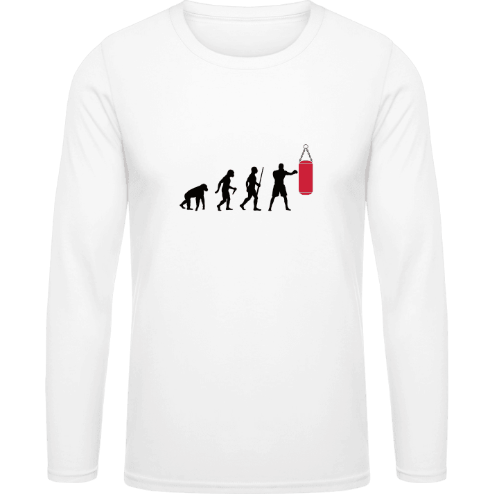 Evolution of Boxing Langarmshirt contain pic