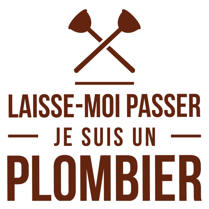 Laisse-Moi Passer Je Suis Un Plombier Langermet skjorte 0 image