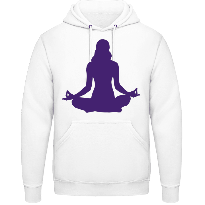 Yoga Female Silhouette Sweat à capuche contain pic