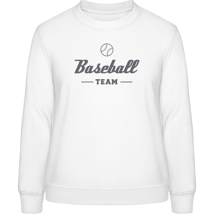 Baseball Team Frauen Sweatshirt contain pic