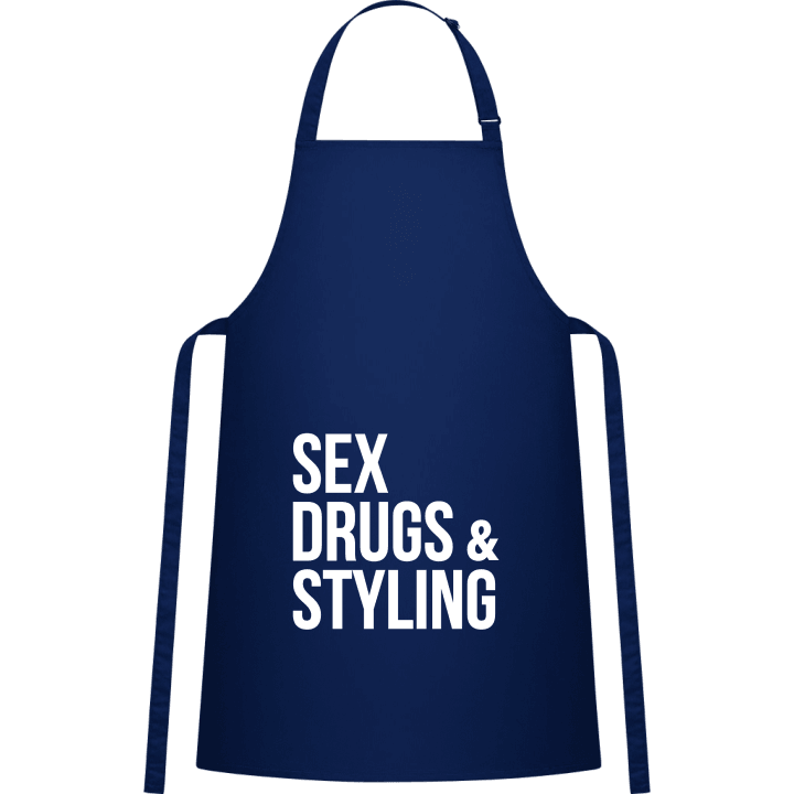 Sex Drugs & Styling Förkläde för matlagning contain pic