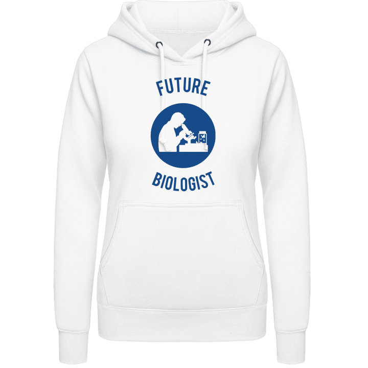 Future Biologist Silhouette Vrouwen Hoodie contain pic
