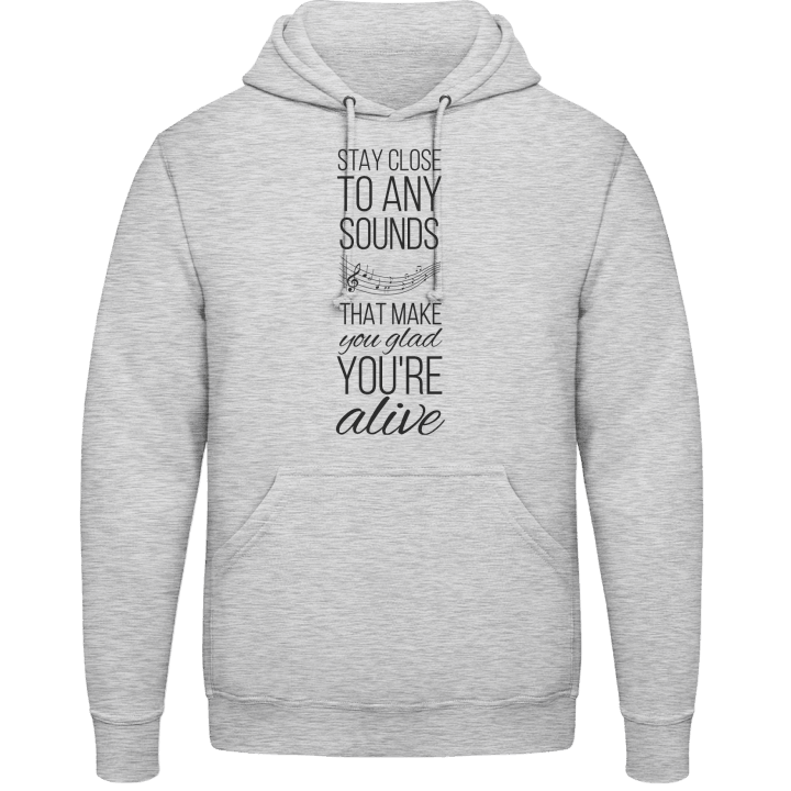 Stay Close To Any Sounds Hoodie contain pic