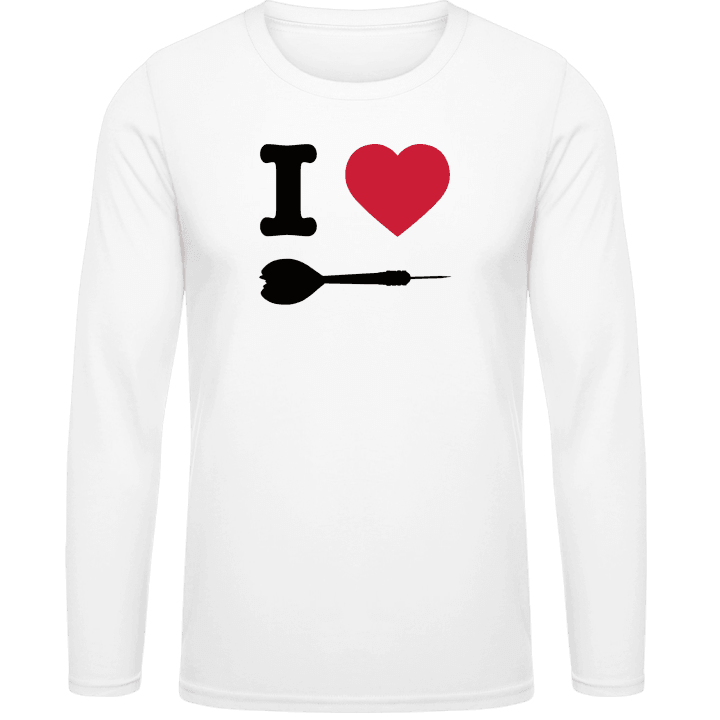 I Heart Darts T-shirt à manches longues 0 image