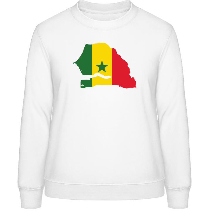 Senegal Map Sweatshirt för kvinnor contain pic