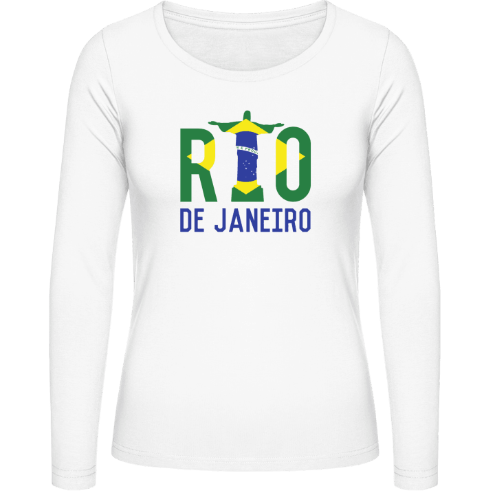 Rio Brazil Langermet skjorte for kvinner contain pic