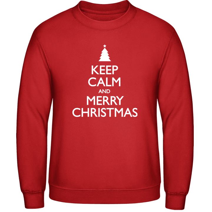 Keep calm and Merry Christmas Sweatshirt 0 image