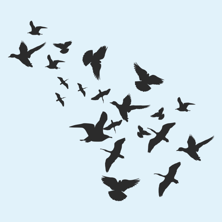 Flying Birds Frauen T-Shirt 0 image